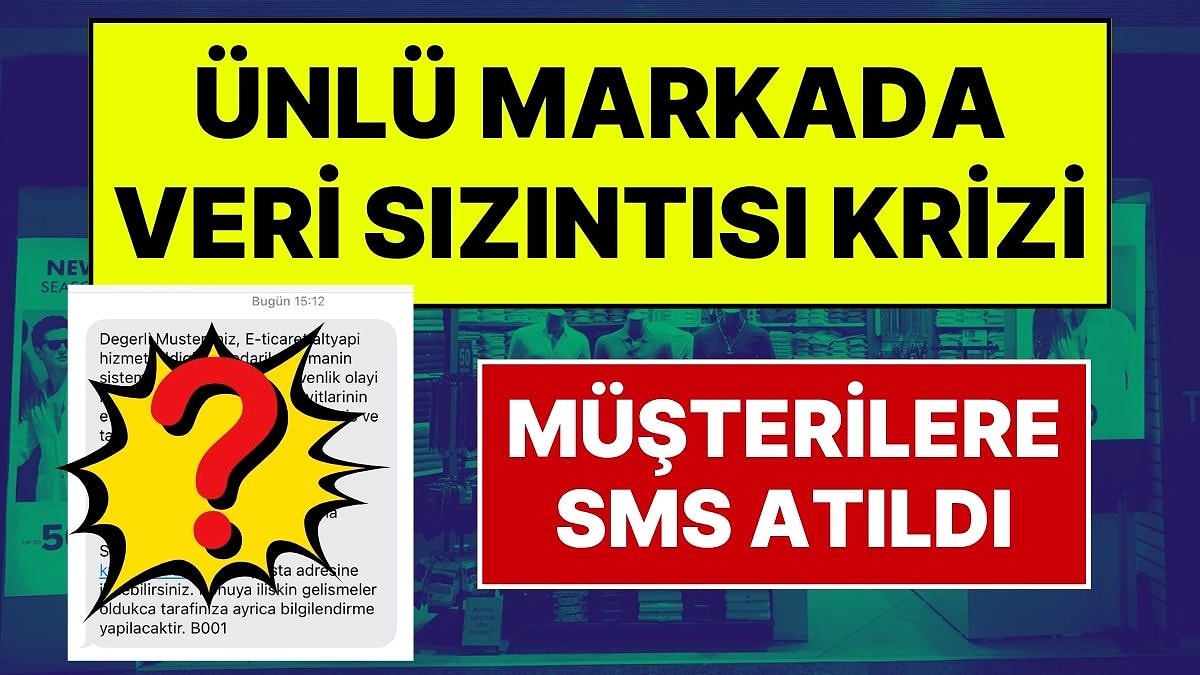 Ünlü Gömlek Markası Tudors'tan Tüm Müşterilere SMS: Verileriniz Etkilenmiş Olabilir!
