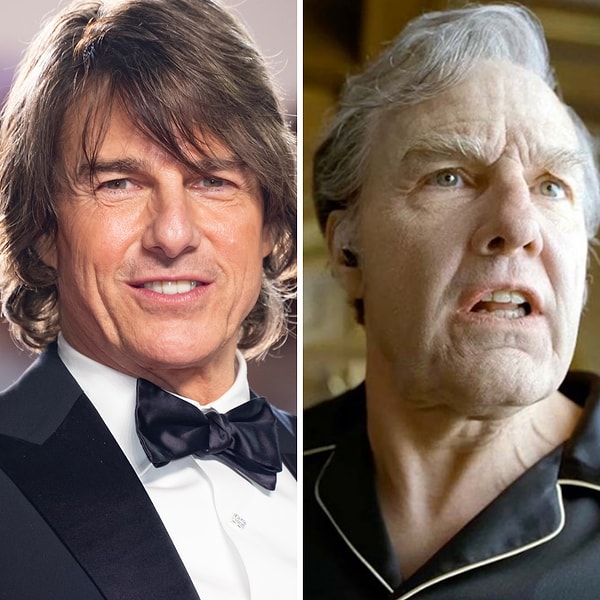 Fakat şimdi asıl güzel yere gelelim. Çünkü 64 yaşındaki Tom Cruise'a bütün bu protezlerin, kırışıklıkların ve gri saçların yapılmasının nedeni 65 yaşlarında bir adamı canlandırması!