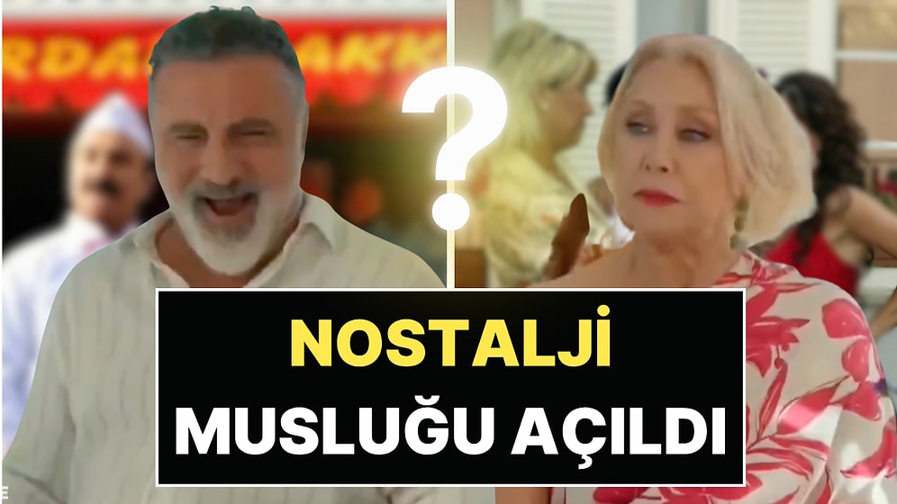 Nostalji Şovu Devam Ediyor! Tuzlu Kahve'den İki Kült Diziye Daha Olay Gönderme!