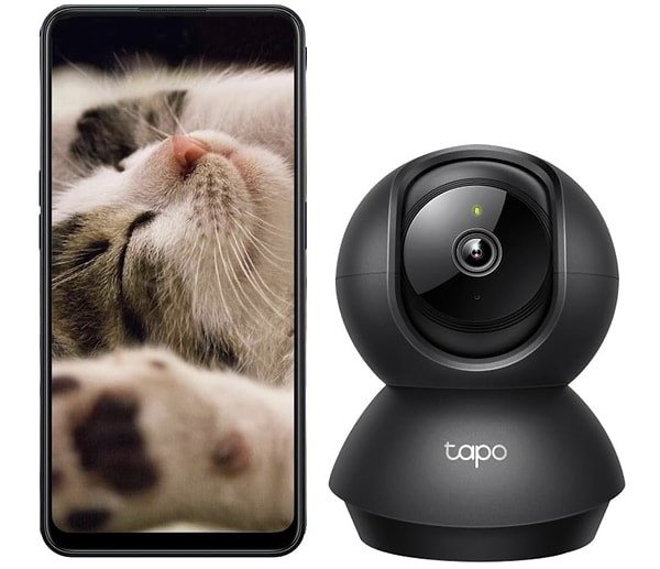 Tapo TP-Link C211 2K 3MP Wi-Fi güvenlik kamerası son 365 günün en düşüğü 1.199,00 TL yerine net 999,00 TL!