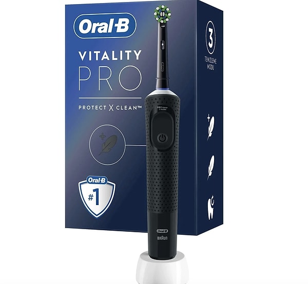 Oral-B Vitality Pro Cross Action şarjlı diş fırçası sepete özel 1.699,90 TL yerine net 1.444,91 TL!