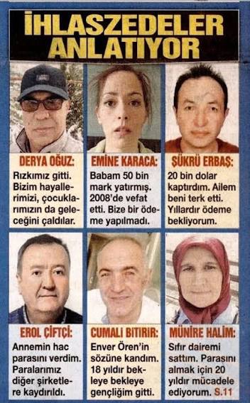 Son yıllarda ödemeler neredeyse durma noktasına geldi.