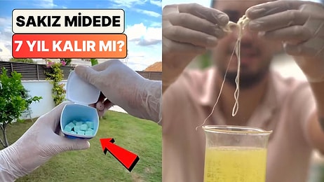 Sakız Yutunca Ne Olur? Bir İçerik Üreticisi Yıllardır Anlatılan Şehir Efsanesini Çürüttü