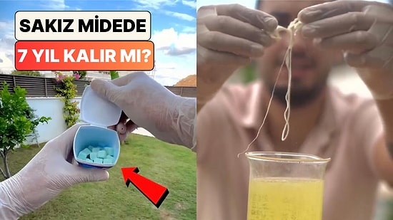 Sakız Yutunca Ne Olur? Bir İçerik Üreticisi Yıllardır Anlatılan Şehir Efsanesini Çürüttü