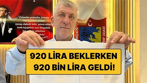920 TL Bekliyordu 920 Bin TL Geldi! Taksici Bakın Ne Yaptı