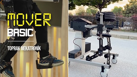 Tamamen Türkiye'de Üretildi: Çocuklara Yürümeyi Destekleyen Robot Mover Tanıtıldı