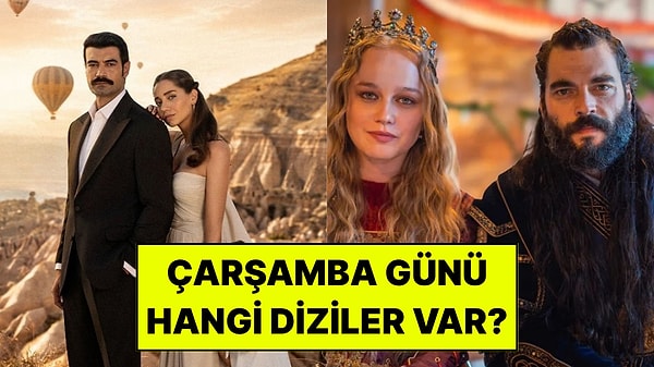 Çarşamba Günü Hangi Diziler Var? 23 Eylül ATV, Show TV, Kanal D, NOW, Star TV ve TRT 1 Yayın Akışı