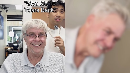 Unbelievable Makeover: Barber Takes 10 Years Off Elderly Man With Epic Haircut