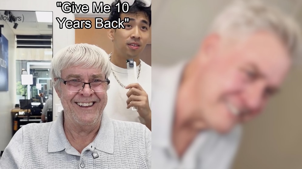 Unbelievable Makeover: Barber Takes 10 Years Off Elderly Man With Epic Haircut