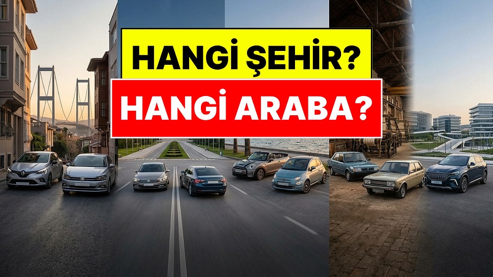 İstanbul, Ankara, Kocaeli... Şehirlere En Çok Yakışan Otomobiller Belli Oldu