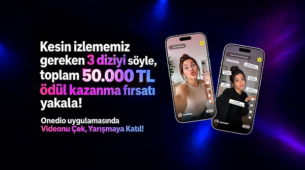 Bir Dakikanı Ayır, Vidio Çek, 50 Bin TL Kazan!