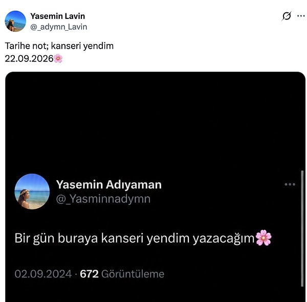 2 yıl önce yalnızca 672 kişinin gördüğü tweet, bugün yüz binlere ulaştı.