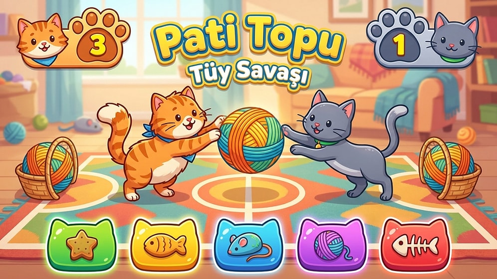 Patiler Fora! Tüy Savaşıyla Rekabetin En Tatlı Hali Başlıyor🐈😻🧶