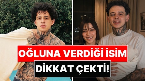 Marjinal Bebek İsimlerine Yenisi Eklendi: Rapçi Reckol'un Bebeğine Verdiği İsim Dikkat Çekti!