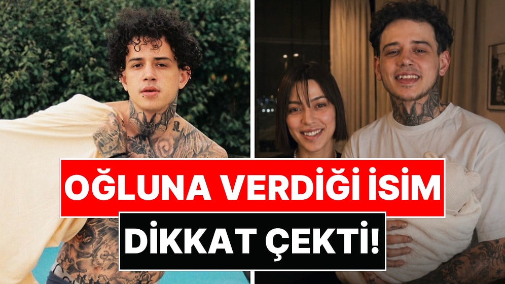 Marjinal Bebek İsimlerine Yenisi Eklendi: Rapçi Reckol'un Bebeğine Verdiği İsim Dikkat Çekti!
