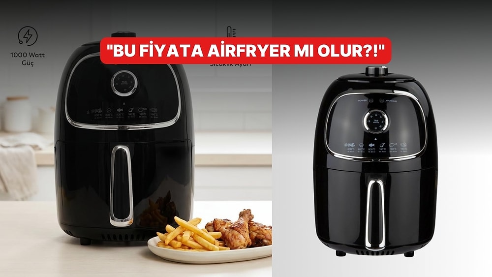 Günün Fırsatı: Uygun Fiyatlı Mutfak Yardımcısı Arayanlara Conti Frito Airfryer İndirimde!