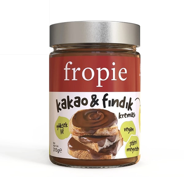 Fropie katkısız kakaolu fındık kreması %30 indirimle 630 TL yerine net 440 TL!