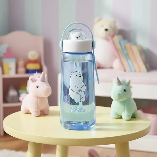 We Bare Bears Kutup Ayısı figürlü matara %38 indirimle 249,99 TL!
