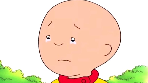 10. Caillou'nun kel olmasının sebebi hastalık değil, ilk kitaplarda bebek olarak çizilmesi.
