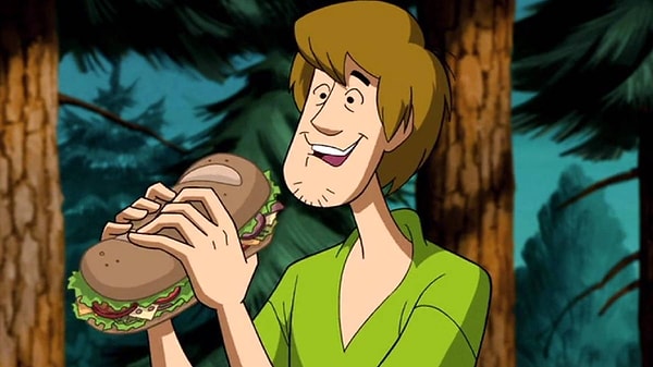9. Shaggy'nin vejetaryen olmasının arkasında onu seslendiren Casey Kasem vardı.