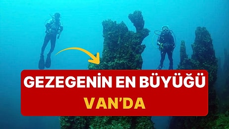 Dünya Van Gölü'nü Araştıracak: 40 Metrelik Dev Yapıların Sırrı Çözülüyor!