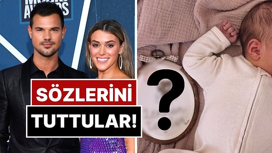 İkisinin de Adı Taylor'dı: Taylor Lautner ve Eşi Bebeklerine Verdikleri İsimle Beklenen Espriyi Yaptı!