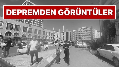 Şanlıurfa'da Meydana Gelen 5,4 Büyüklüğündeki Depremden Görüntüler