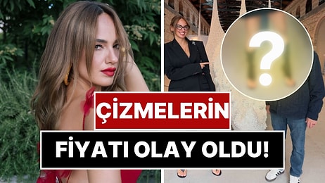 Seda Bakan'ın Parmak Arası Çizmelerinin Fiyatı Gündem Oldu!
