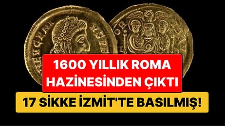 1.600 Yıllık Roma Hazinesinden Çıktı: 17 Sikke İzmit'te Basılmış