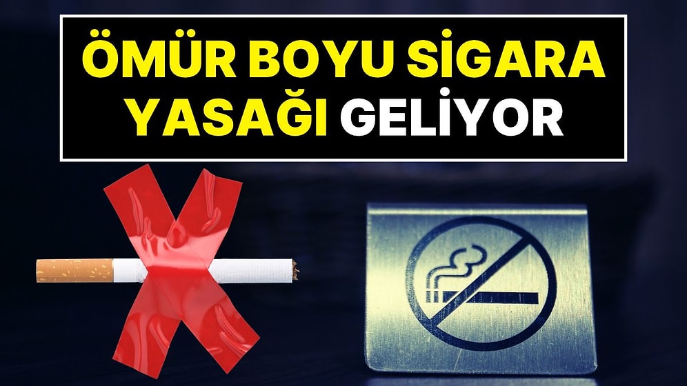Ömür Boyu Sigara Yasağı Teklifi Meclis'e Geliyor: 2015'ten Sonra Doğanlara Hayat Boyu Sigara Satılmayacak
