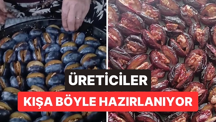 Kilosu 3-4 Liraya Düşen Ton Eriği Tatlıya Dönüştü: Üreticiler Kışa Böyle Hazırlanıyor