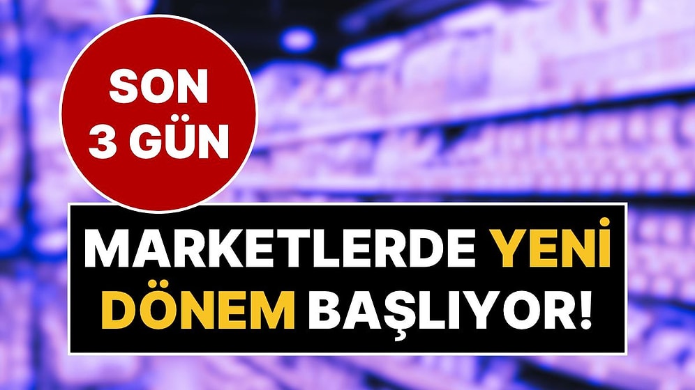 Marketlerde Büyük Kısıtlamaya Son 3 Gün: 'Çevre Dostu' Ve 'İklim Nötr' Yazan Ambalajlara Kanıt Şartı
