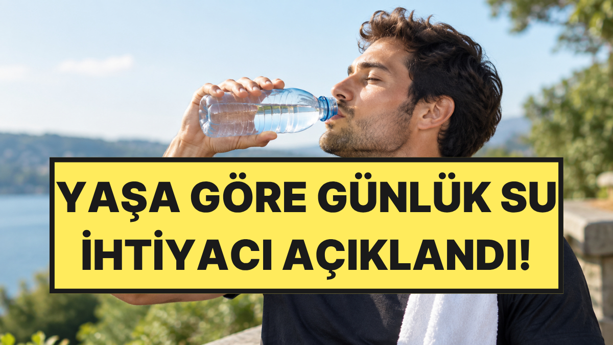 Bildiklerinizi Unutun: Yaşınıza Göre Ne Kadar Su İçmeniz Gerektiği Belli Oldu