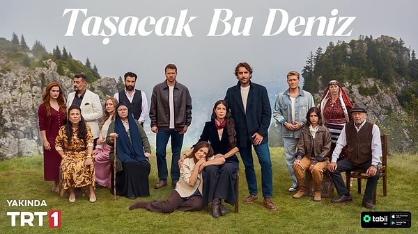 Taşacak Bu Deniz'in 2. sezon afişlerinde Adil'in halası ve süt annesi Emriye yer aldı, Fatih ise yine görünmedi.
