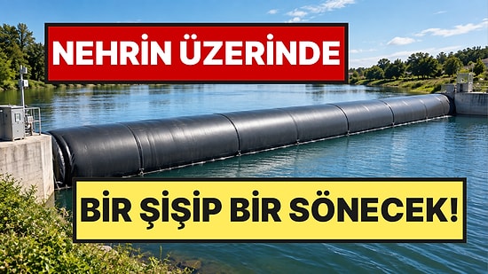 Nehrin Üzerine Dev Bir Balon Yerleştirecekler: Bir Şişip Bir Sönecek