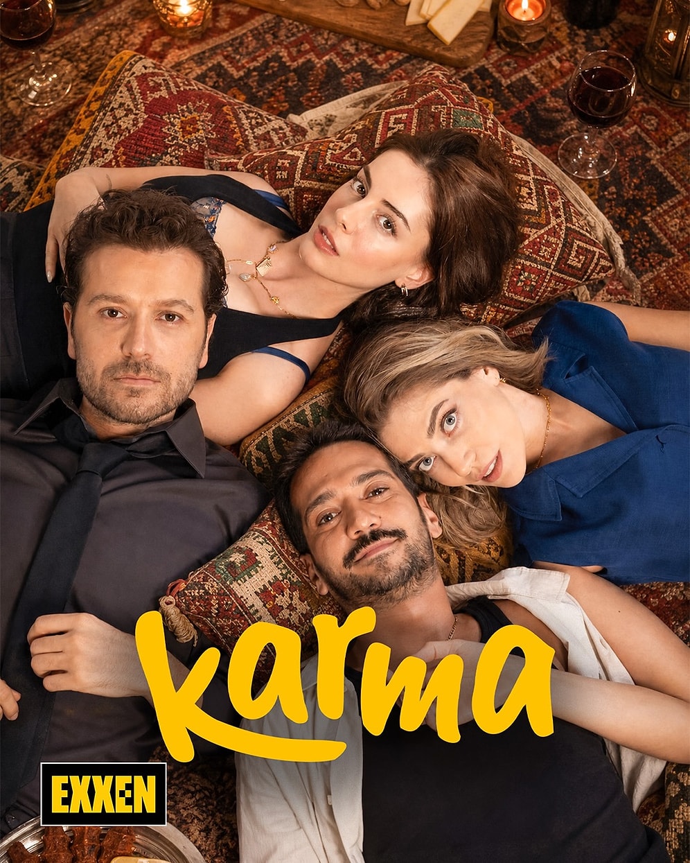 Exxen'in Sevilen Dizisi Karma'nın 2. Sezon Tanıtımı Yayında: Konuk Oyuncu Kadrosu Göz Kamaştırıyor!