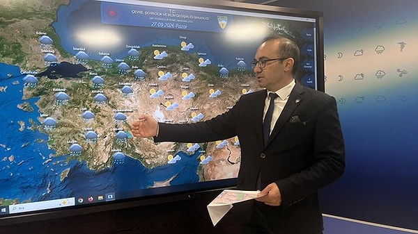 Sistem cumartesi Trakya'dan giriyor, pazar günü ise batının tamamını etkisi altına alıyor.