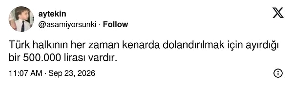 Bir de tespit!