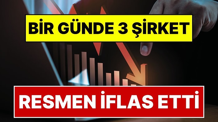 Aynı Günde 3 Şirket İflas Etti: Kocaeli Ve İstanbul'daki Mahkemeler Kararlarını Açıkladı