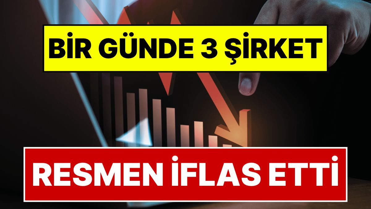 Aynı Günde 3 Şirket İflas Etti: Kocaeli Ve İstanbul'daki Mahkemeler Kararlarını Açıkladı