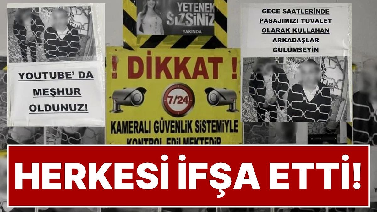 Bursa'da Pasaj Sahibinden İbretlik Ceza: Kepenklere Tuvaletini Yapanları Tek Tek Duvara Astı!