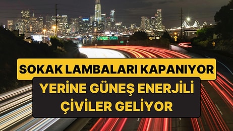 İngiltere'de Sokak Lambaları Kapanıyor: Yerini Güneş Enerjili Çiviler Alıyor