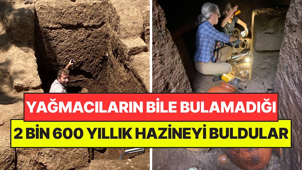 Yağmacıların Yıllardır Arayıp Bulamadığı 2 Bin 600 Yıllık Hazineyi Buldular