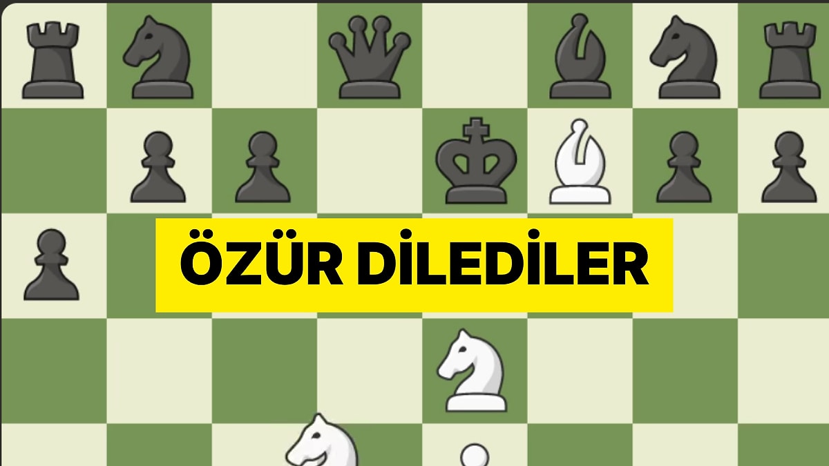 Rakibi Şahla Kaleyi Aynı Anda Oynattı Sandı: Chess.com'dan Rok Şikâyetine İronik Özür