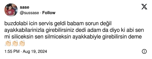Buzdolabı servisinden gelen teknisyen, misafirperver bir babaya hayat dersi verdi