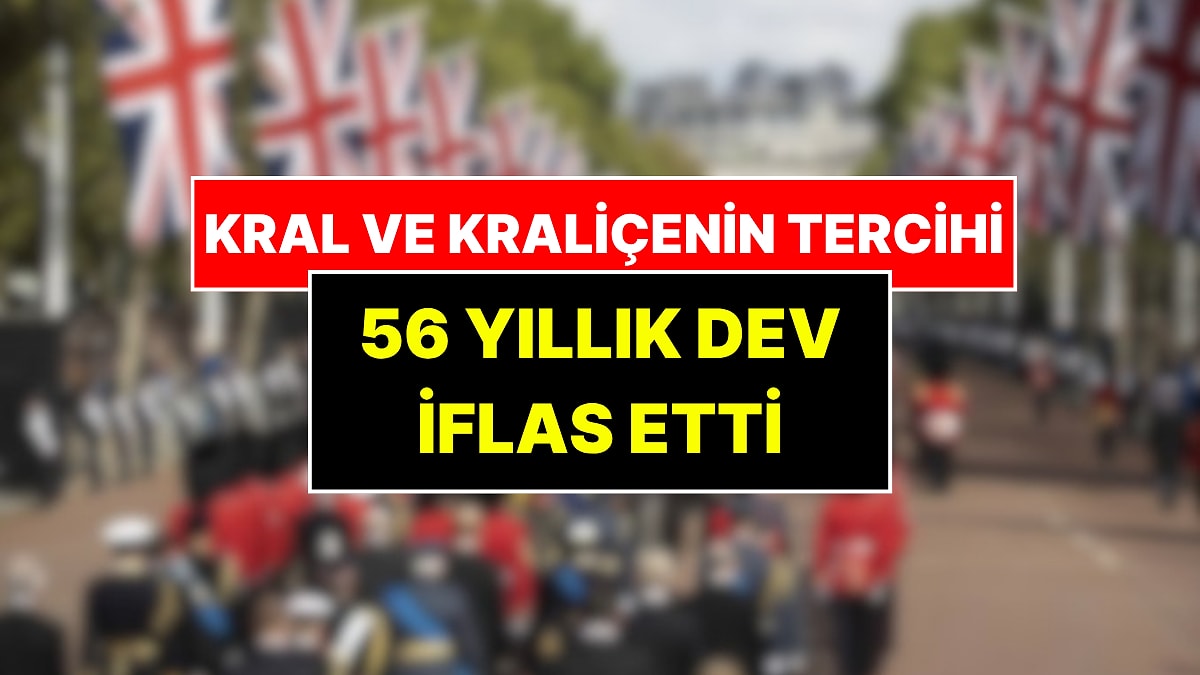 Kraliyet Ailesi’nin Tercih Ettiği 56 Yıllık Tekstil Devi İflas Etti