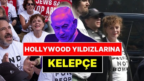 New York'ta Netanyahu'yu Protesto Eden Hollywood Yıldızları Gözaltına Alındı