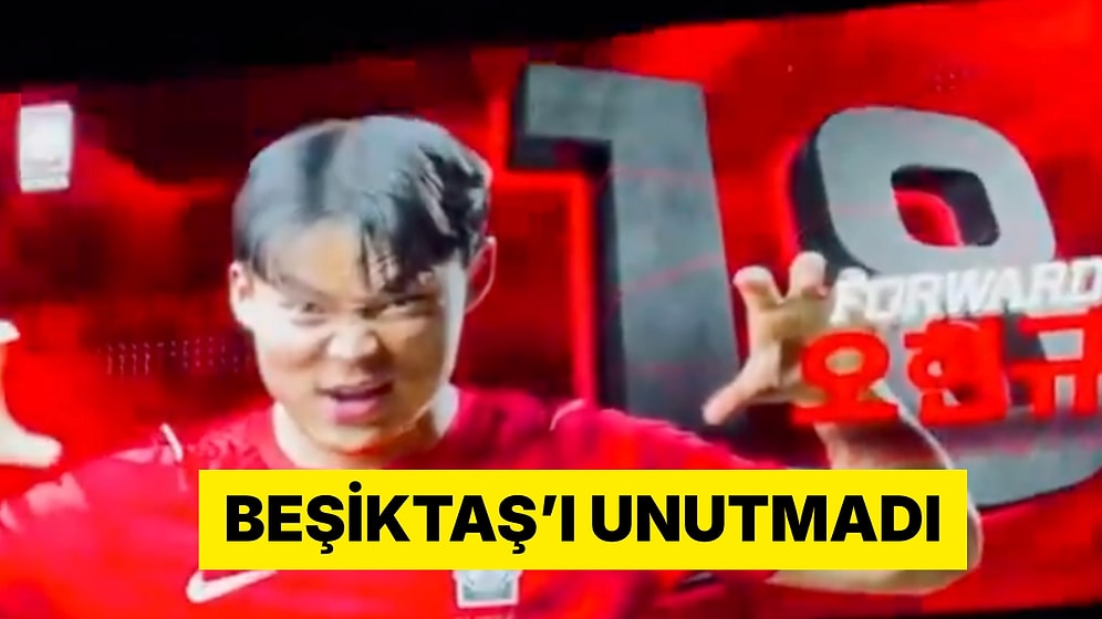 Hyeon-gyu Oh'un Milli Takım Pozu Viral Oldu: Güney Kore Formasıyla Kartal Pençesi Yaptı