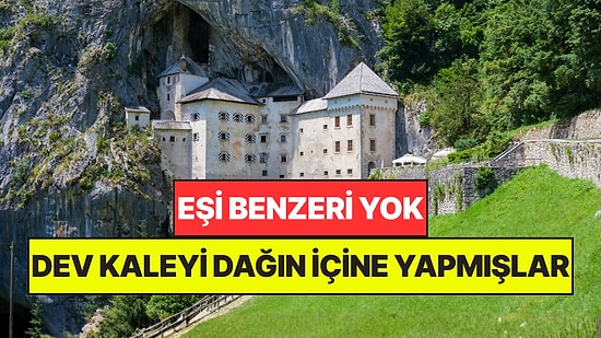 Düşmanları Çılgına Döndürmek İçin Dev Kaleyi Dağın İçine Yapmışlar