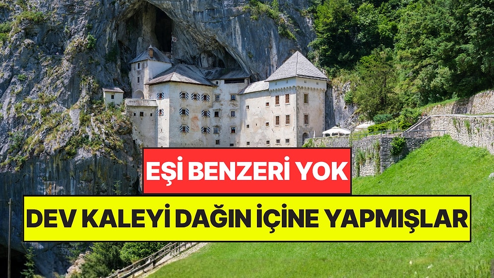 Düşmanları Çılgına Döndürmek İçin Dev Kaleyi Dağın İçine Yapmışlar